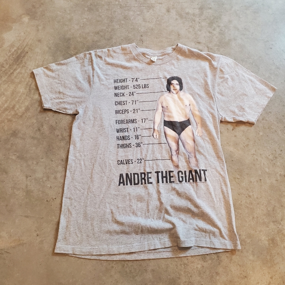 COPY - Vintage men's shirt size large Andre the Giant